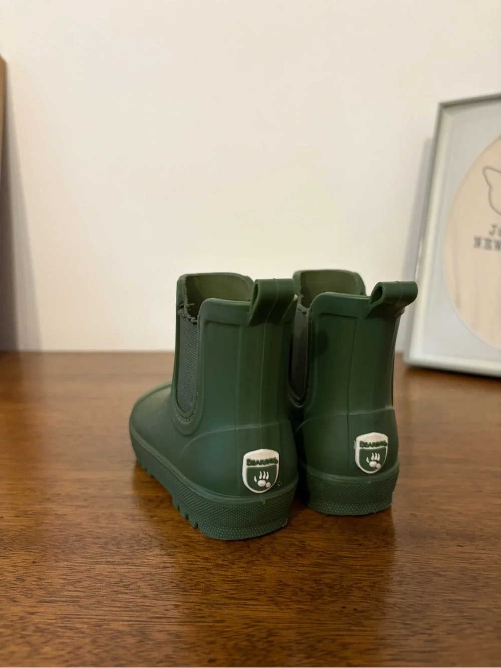 BearPaw Toddler Green Rain & Snow Boots